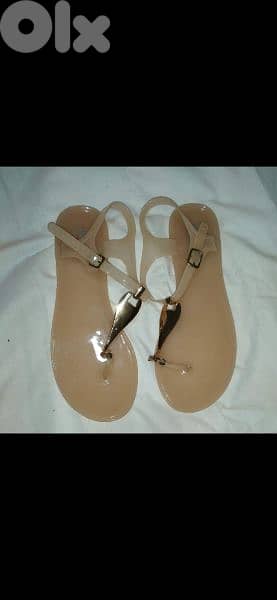 shoes sandals za7ef lon nude 39/40 bas 6