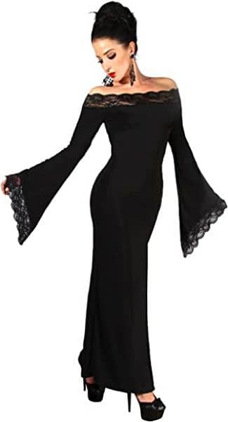 dress bas aswad ma3 kem wese3 s to xxL 6