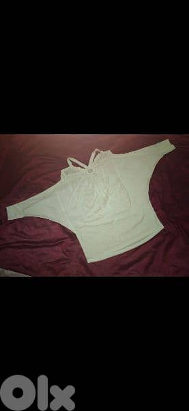 cardigan green / white mousline lycra s to xxL 4