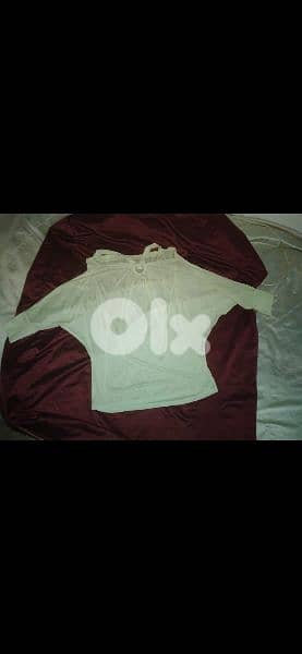 cardigan green / white mousline lycra s to xxL 9