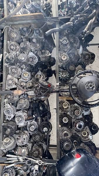 Used spare parts dynamo march    دينامو مارش اصلي مستعمل 1