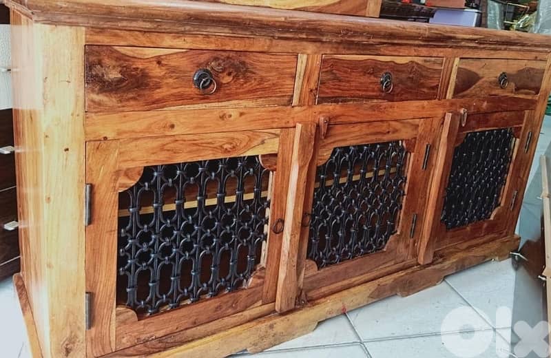 bedroom set wood teak maseef 12