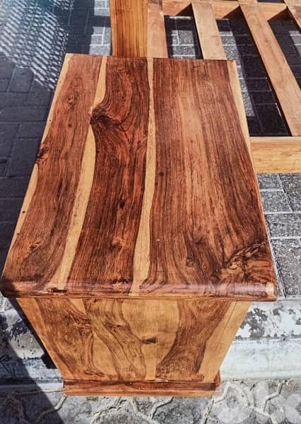 bedroom set wood teak maseef 7