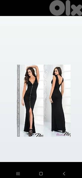 long dress zipper front lycra s to xxL 0