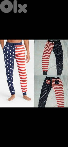 men sweat pants flag m to xxL 0
