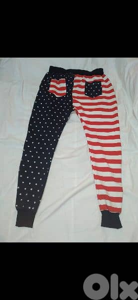 men sweat pants flag m to xxL 3
