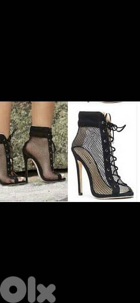 used once 39/40 chabak black kaab 10cm 3