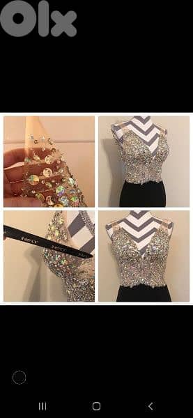 rainbow swarovski dress s to xxL 12