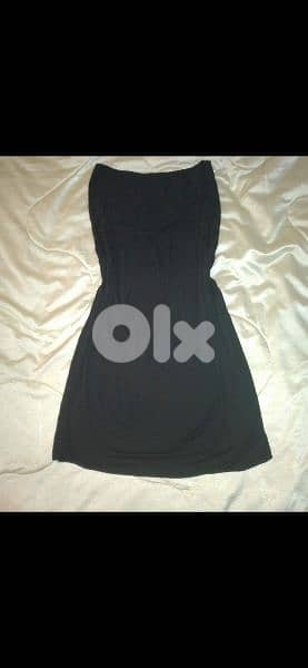 strapless dress 2 styles s to xxL bas black 5