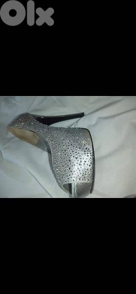 high heels strass lazer 38.39 2