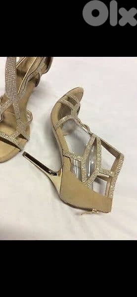 shoes BCBG sandals nude with strass 39/40 5