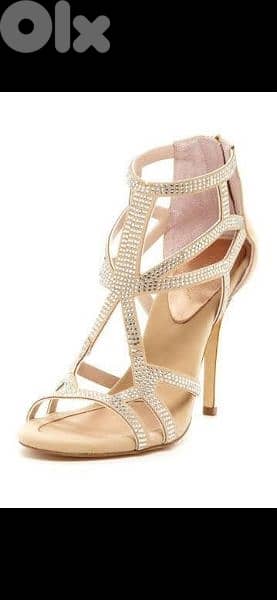 shoes BCBG sandals nude with strass 39/40 7