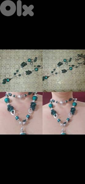 necklace  green emerald 0