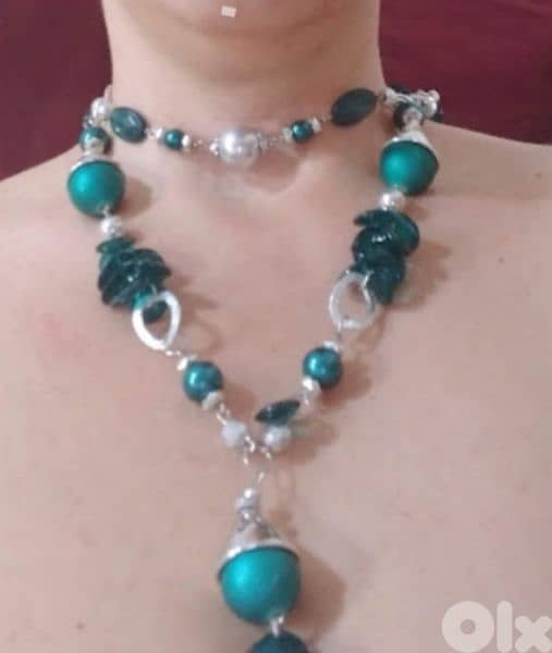 necklace  green emerald 1