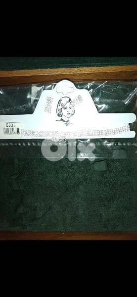 necklace silver swarovski choker with earrings 5