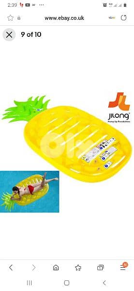 Jilong Airbed – Pineapple Jumbo Pineapple Mattress / 4$ delivery. 0