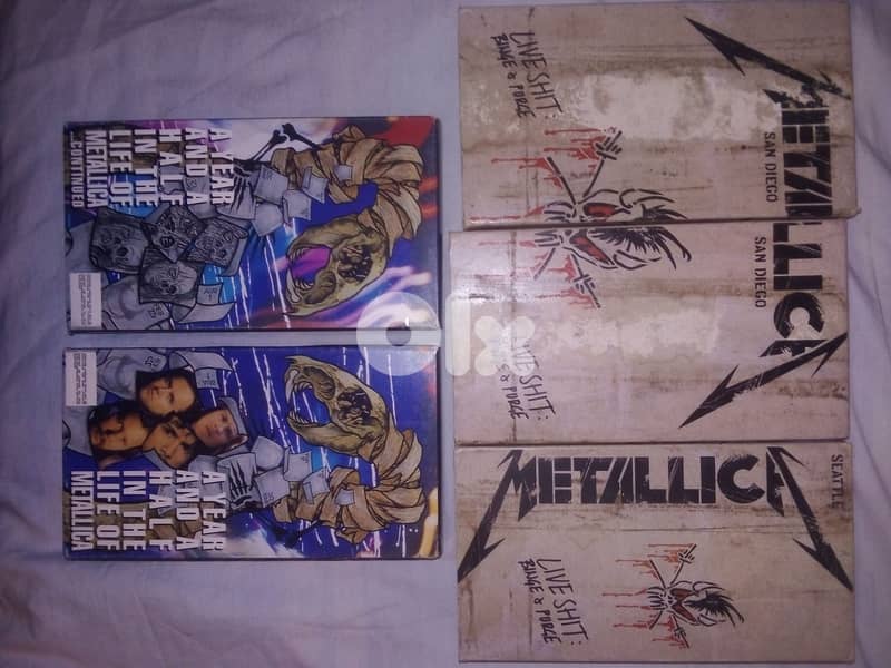 Metallica rare vhs collection 1