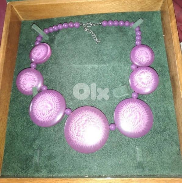 necklace purple or black 6