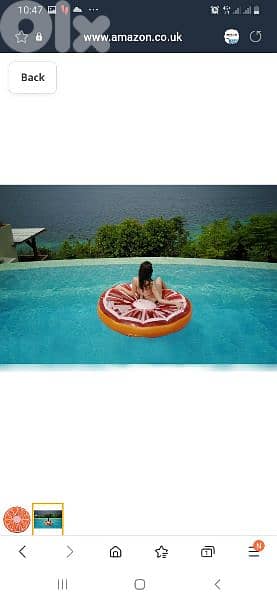 JILONG JUMBO ORANGE SLICE ISLAND 37349 / 3$ delivery 2