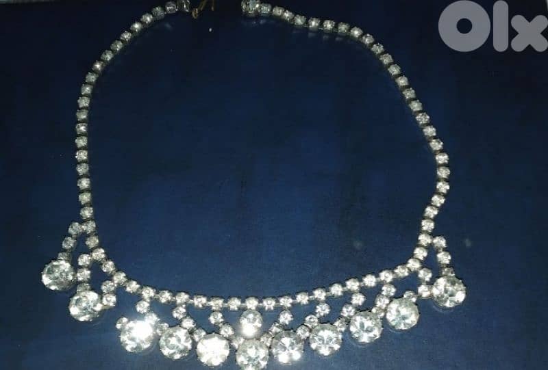 necklace vintage strass necklace 3
