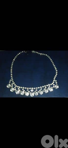 necklace vintage strass necklace 4