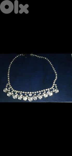 necklace vintage strass necklace 5
