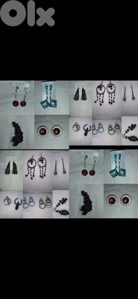 pick 3 earrings for 3= 10$ 0