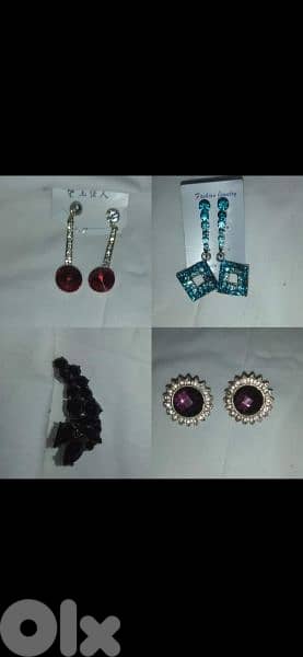pick 3 earrings for 3= 10$ 15