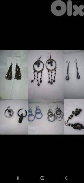 pick 3 earrings for 3= 10$ 16