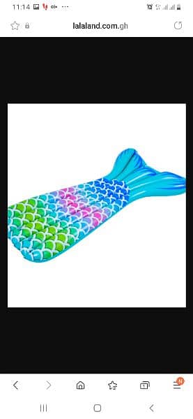 Blue and Green Mermaid Tail Swimming Pool 183cmx110cm /3$ delivery 3