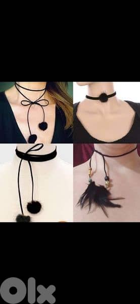 necklace chokers faro aw riche  1=7$ or 3=15$ 0