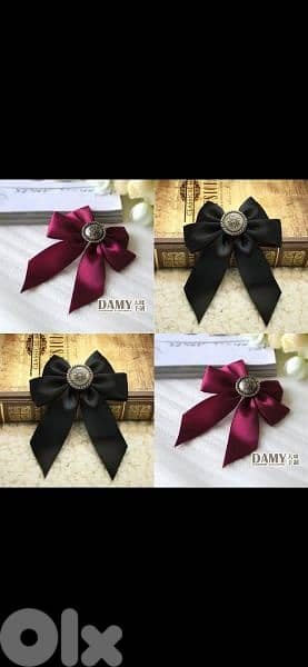 brooch bow 2 colours  1=7$ or 3=15$ 0