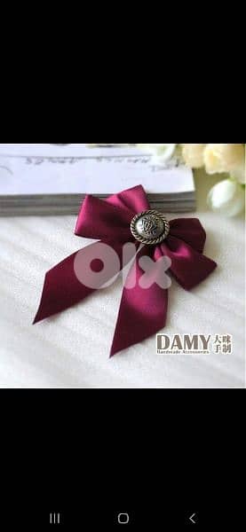 brooch bow 2 colours  1=7$ or 3=15$ 2