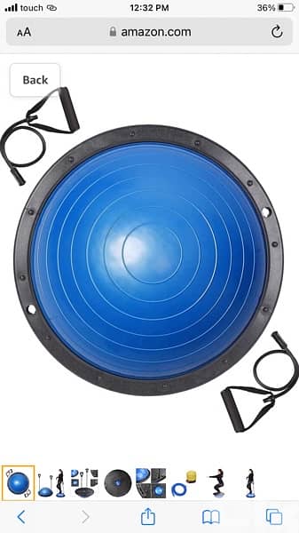 Half Ball Balance Trainer 58cm 3