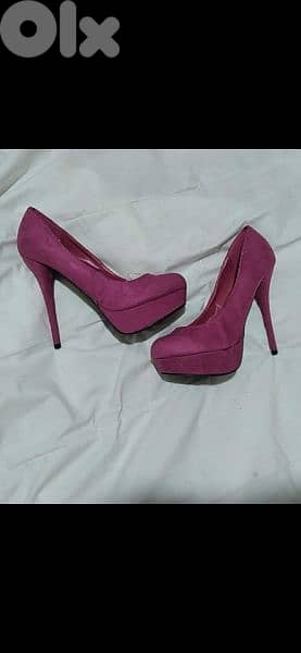 shoes suede pink 38 39 40 worn once 3