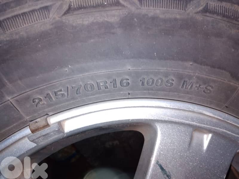 used rims & tires 16" 4