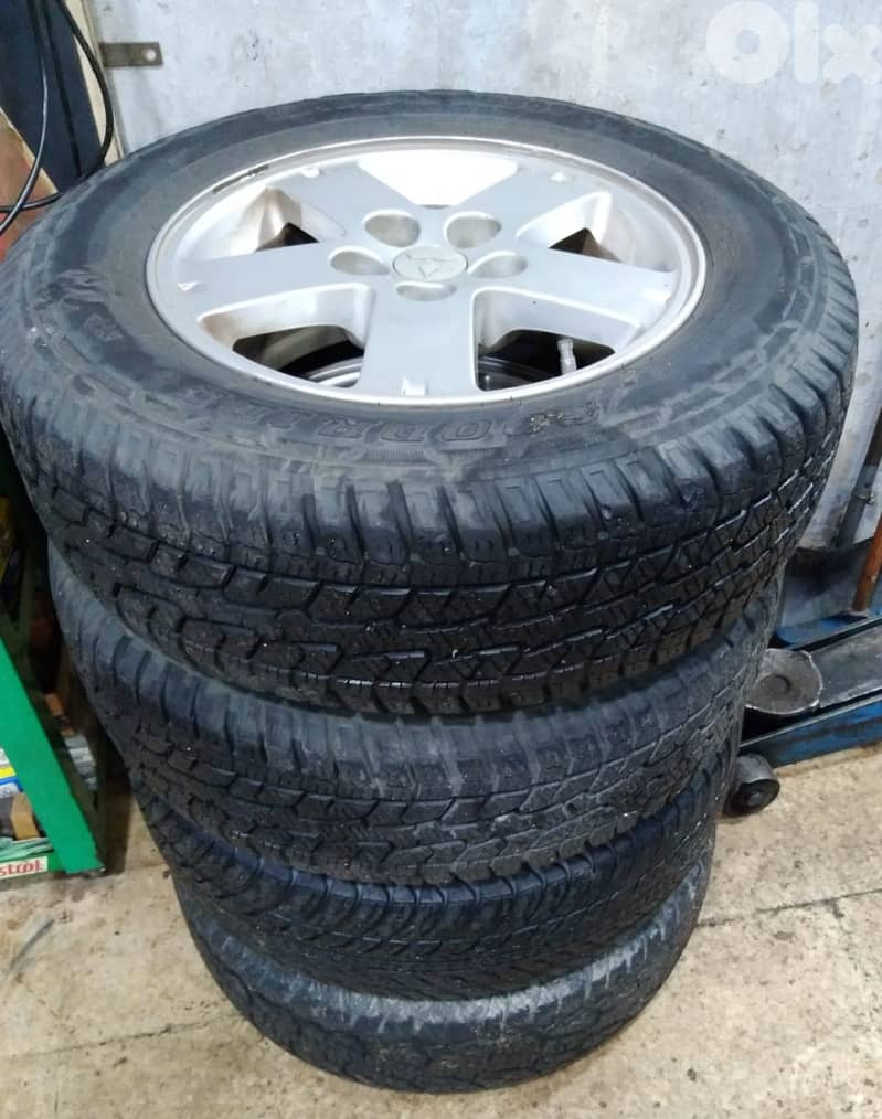 used rims & tires 16" 3