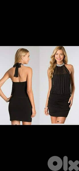 dress ma3 chiffon w 3a2ed strass s to xxL 0