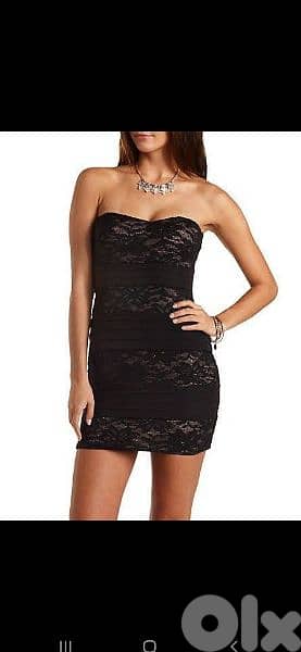 dress san bretelle ma3 dentel xs s m l 1