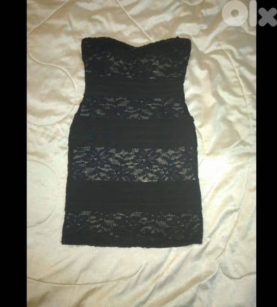 dress san bretelle ma3 dentel xs s m l 3