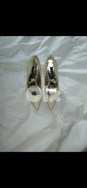 shoes Nina pearl stiletto all sequins 38/39 used once 1