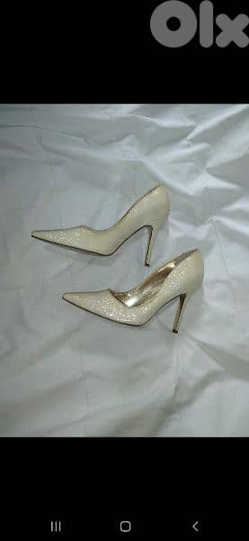 shoes Nina pearl stiletto all sequins 38/39 used once 4