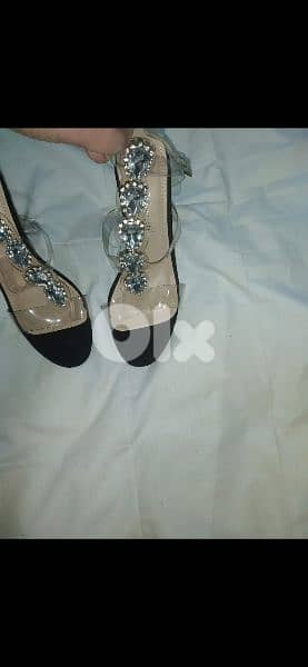 used once sandals 39/40 big stones 4