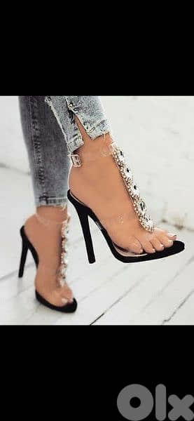 used once sandals 39/40 big stones 8