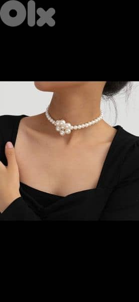 necklace pearl  2 style available 3