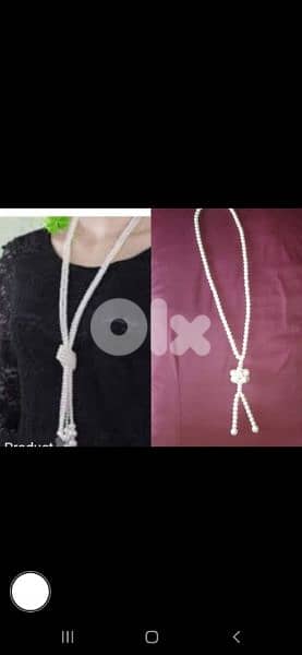 necklace pearl  2 style available 7