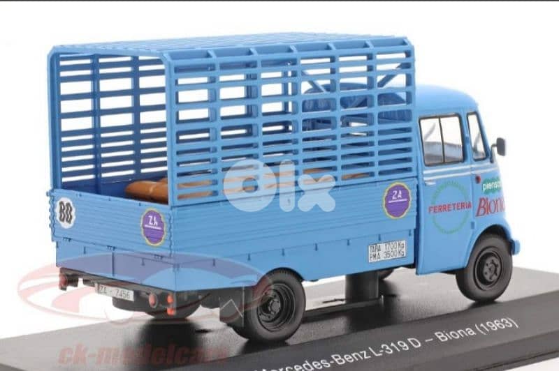 Mercedes Truck L319D (1963) diecast car model 1:43. 3
