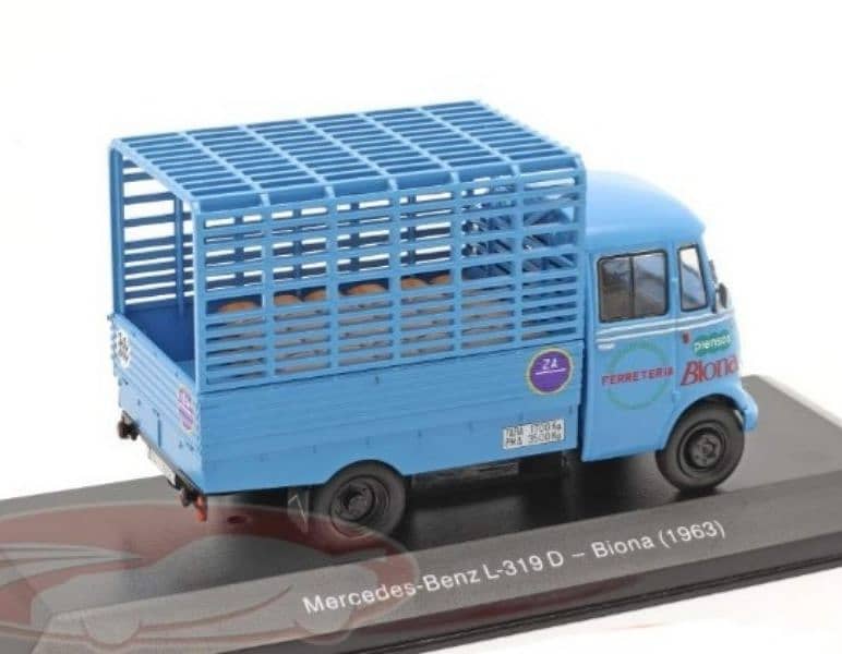 Mercedes Truck L319D (1963) diecast car model 1:43. 4