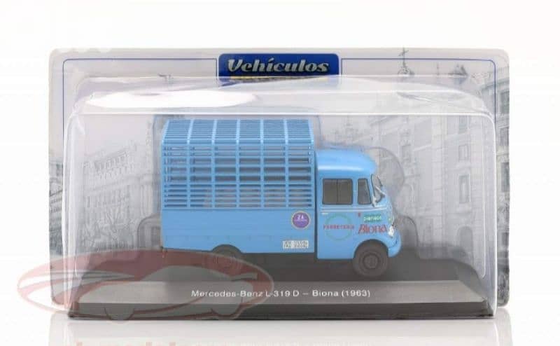 Mercedes Truck L319D (1963) diecast car model 1:43. 5