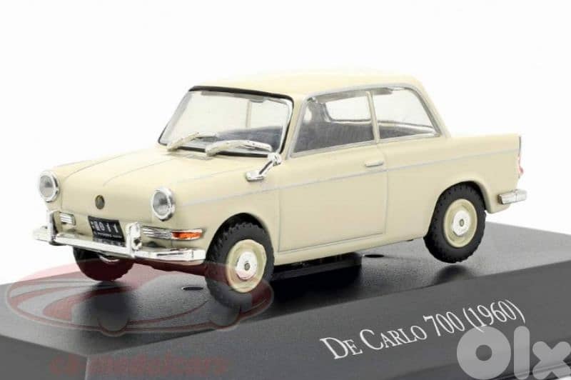BMW De Carlo 700 (1960) diecast car model 1:43. 0